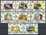 Dubai 1969 Mi 345/52 MNH - Pesti, Nestampilat