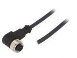 Cablu de conectare M12 4 PIN unghi 3m 250VAC 4A mamă