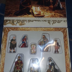 SET FIGURINE/STATUETE VINTAGE krippenfiguren the nativity SCHLEIN,Colect,T.GRAT