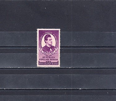 M1 TX7 4 - 1953 - Centenarul nasterii lui Ciprian Porumbescu