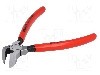 Clesti frontali, pentru taiere, 160mm, otel, KNIPEX - 72 21 160