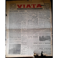 Viata, ziarul de dimineata al tuturor cetatenilor nr.918/1943, an III