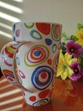 Cană JUMBO Dunoon Henley "Zoobidoo" &ndash; Fine Bone China, Made in England (600ml)