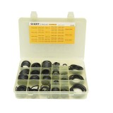 Trusa O-ring Caterpillar NBR 90 Shore, 396 piese - dimensiuni 18.77x1.78 mm, 2.80x1.90 mm, 9.80x2.40 mm, 12.37x2.62 mm, 44.40x3.10 mm, 32.92x3.53 mm