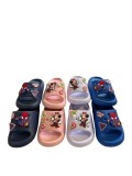 Cumpara ieftin Papuci Spiderman/Minnie Copii, Spuma EVA, Antialunecare, Albastru, Roz, Lila, Marimi 24-35