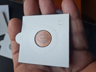 Germania 1 pfenning 1985 foto