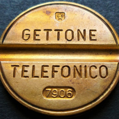 Moneda / Jeton Telefonic GETTONE TELEFONICO - ITALIA, anul 1979 * cod 2653