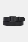 Sisley curea de piele culoarea negru, 6Q4CSL01E
