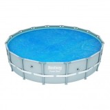 Prelata solara pentru piscina rotunda Bestway 58253, pentru diametru 4.62 m