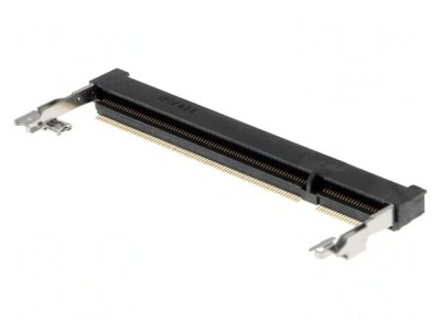 Conector DDR2 SO DIMM Orizontal 200 PIN 5,2mm 1,8V foto