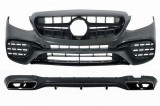Kit Exterior compatibil cu Mercedes E-Class W213 (2016-2019) E63 Design Ornamente Tobe Negre CBMBW213AMGE63BB