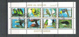 Umm al Qiwain - Birds, perf. mini block, used AB.059, Stampilat