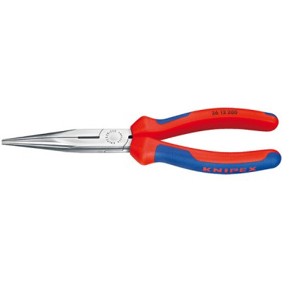 Cleste cu cioc semirotund si suprafata taietoare KNIPEX 26 12 200 HardWork ToolsRange foto