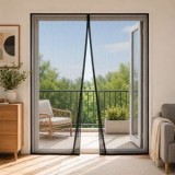 Plasă Magnetică Anti-insecte pentru Ușă de Balcon 150x220cm, CMCLASS