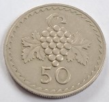 Cipru , 50 Mils 1963, Europa