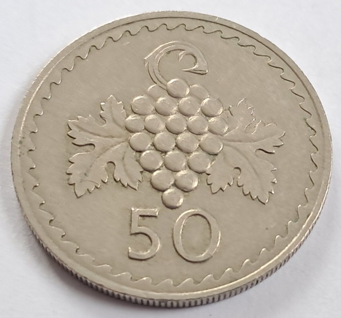 Cipru , 50 Mils 1963