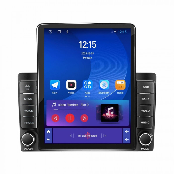 Navigatie dedicata cu Android Fiat 500L dupa 2012, 1GB RAM, Radio GPS Dual