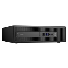 Unitate PC Second Hand, HP PRODESK 600 G2 SFF, Procesor I3 6320, Memorie RAM 8 GB, SSD 256 GB NOU, DVD-ROM