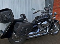Coburi/Genti moto laterale piele Yamaha/Honda/Kawasaki/Suzuki/etc foto