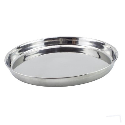 Tava rotunda pentru servit, Inox, &amp;Oslash; 40 cm foto