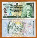 !!! SCOTIA - 1 POUND 1997 , COMM - P 359 - UNC / 150 ANI NASTERE A. G. BELL