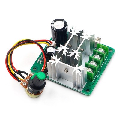 Controler de viteza pentru motor DC PWM 6-90V, 30A - 1000W / Regulator tensiune foto