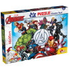 Puzzle de colorat - Avengers (60 de piese) PlayLearn Toys, LISCIANI