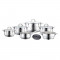 Set oale inox Peterhof, 11 piese, capace incluse