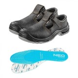 Sandale de lucru din piele, S1, SRC, talpici/branturi, marimea 43, NEO
