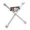 Cheie pentru roata auto Handy, 17/19/21/23 mm, tip T