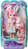 Enchantimals papusi cu animalute bree bunny &amp; twist, Mattel