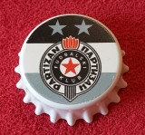 Magnet fotbal - PARTIZAN BELGRAD (Serbia) - produs oficial