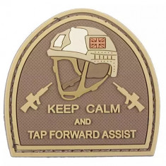 Patch "KEEP CALM AND TAP FORWARD ASSIST" 3D [GFC TACTICAL]