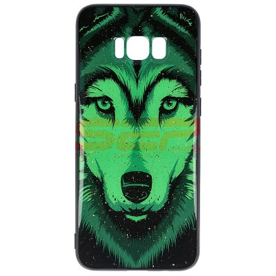 Toc UV Copy Glass Samsung Galaxy S8 Plus Wolf foto