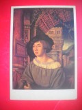 HOPCT 23736 PORTRET TANAR BARBAT- AMBROSIUS HOLBEIN 1495- 1520 --RUSIA--MUZEE - CP PICTURA --NECIRCULATAMUNTII