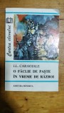 O faclie de Paste,In vreme de razboi-Nuvele si povestiri-I.L.Caragiale