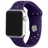 Cumpara ieftin Curea iUni compatibila cu Apple Watch Ultra/SE/8/7/6/5/4/3/2/1, 42mm, Silicon Sport, Purple