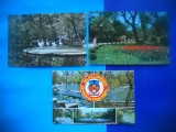 HOPCT LOT 1935 PARCUL/GRADINA CISMIGIU BUCURESTI-3 CARTI POSTALE-NECIRCULATE