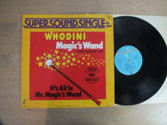 Whodini - Magic&amp;#039;s Wand (1983, Jive) disc vinil Maxi Single CITITI DESCRIEREA!!! foto