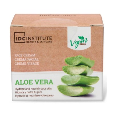 Crema de fata cu aloe vera vegana IDC Institute 42104, 50ml foto