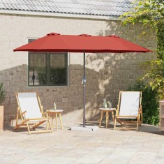 vidaXL Parasol de Grădină Terracota 370 x 197 x 239 cm