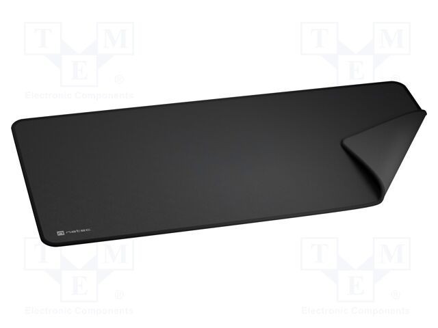 Pad neagră mouse NATEC rezistent la apă 800x400mm