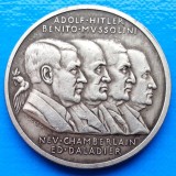 Adolf Hitler 1938 Hitler - Mussolini - Chamberlain - Daladier