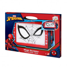 Tabla De Scris Spiderman Magic Scribbler Mare foto