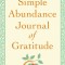 The Simple Abundance Journal of Gratitude