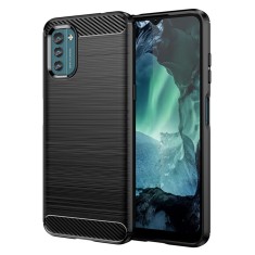 Husa pentru Nokia G11 / G21 - Techsuit Carbon Silicone - Black foto