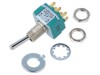 Comutator basculant 2 pozitii DPDT ON-ON 3A/250VAC 4A/28VDC MTA