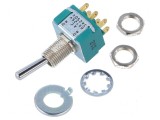 Comutator basculant 2 pozitii DPDT ON-ON 3A/250VAC 4A/28VDC MTA