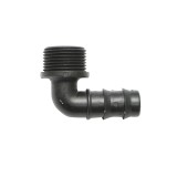 Cot conector pentru tub picurare 20 mm cu filet exterior 3/4 inch
