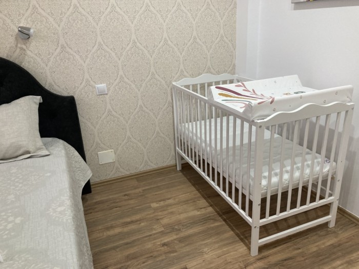 Pătuț bebe cu saltea tr&auml;umeland